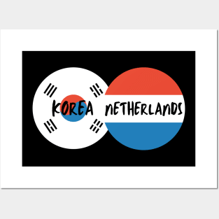 Korean Dutch - Korea, Netherlands Posters and Art